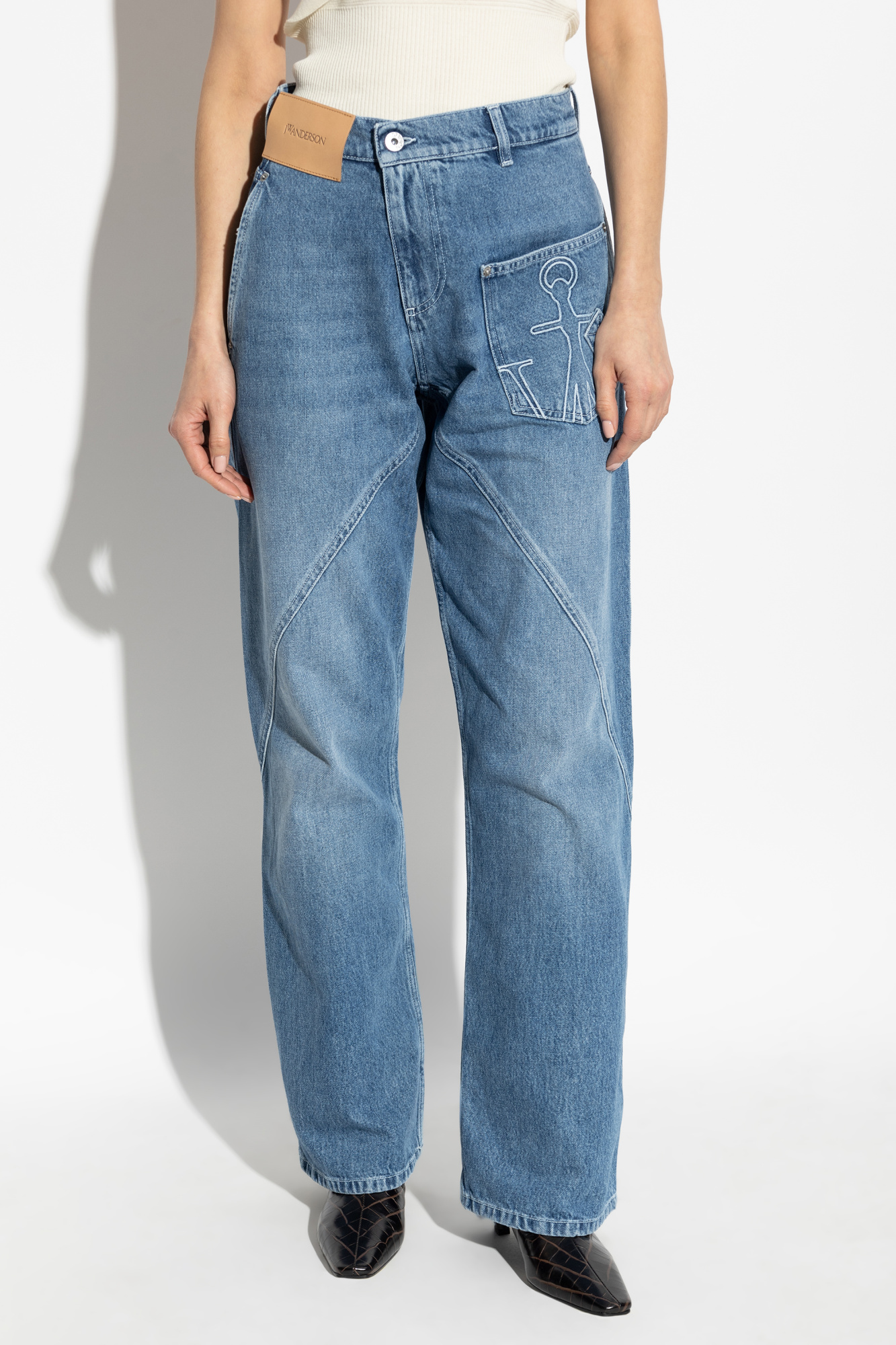 JW Anderson Jeans with logo | Women's Clothing | Vitkac